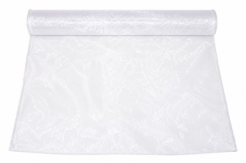 Picture of White organza fabric 40cm(approx) x 10m